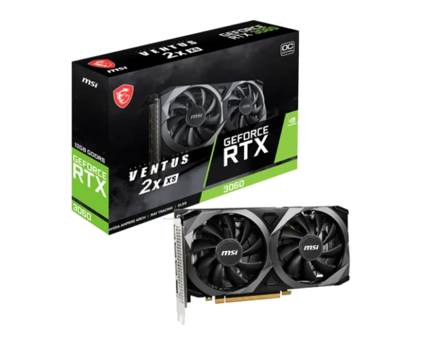 MSI GEFORCE RTX3050 VENTUS 2X 6G GDDR6 OC  - DP, 2XHDMI 4K